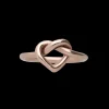 Anello Cuore annodato in Oro 9kt | Rubinia Gioielli Clearance