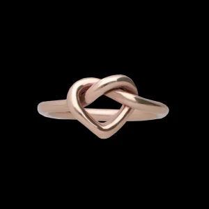 Anello Cuore annodato in Oro 9kt | Rubinia Gioielli Clearance