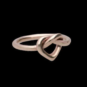Anello Cuore annodato in Oro 9kt | Rubinia Gioielli Clearance