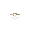 Anello Filodamore con Cuore annodato in Oro 9kt | Rubinia Gioielli Clearance