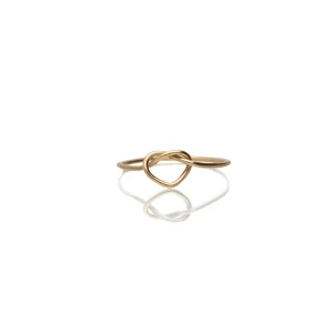 Anello Filodamore con Cuore annodato in Oro 9kt | Rubinia Gioielli Clearance