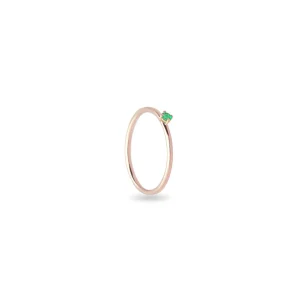 Anello Filodamore prezioso large in Oro Rosa 9kt | Rubinia Gioielli Clearance