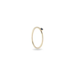 Anello Filodamore prezioso large in Oro Giallo 9kt | Rubinia Gioielli Discount