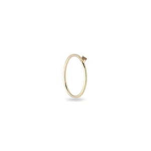 Anello Filodamore prezioso large in Oro Giallo 9kt | Rubinia Gioielli Discount
