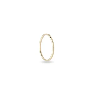 Anello Filodamore spesso in Oro Rosa/Giallo 9kt | Rubinia Gioielli New