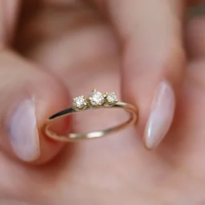 Anello Filodamore Trilogy in Oro Rosa/Giallo 9kt | Rubinia Gioielli Online