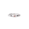 Anello in Argento con elemento tre fili in Oro Rosa 9kt | Rubinia Gioielli Outlet