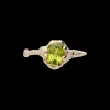 Anello in Oro Giallo 9kt e Peridot | Rubinia Gioielli Discount