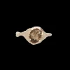 Anello in Oro Giallo 9kt e Quarzo Fumè | Rubinia Gioielli Online