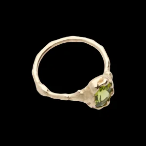 Anello in Oro Giallo 9kt e Peridot | Rubinia Gioielli Discount