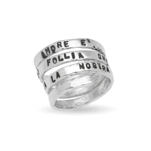Anello spirale in Argento 925 | Rubinia Gioielli Hot