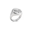 Anello tondo irregolare in Argento 925 | Rubinia Gioielli Discount