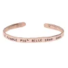 Bracciale Bangle in Oro Rosa 9kt | Rubinia Gioielli Fashion