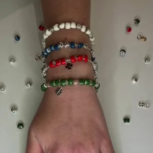 Bracciale Blu in Argento 925, Oro Rosa 9kt e sigillo personalizzabile | Rubinia Gioielli Fashion