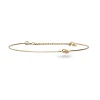 Bracciale Filodamore in Oro Rosa o Giallo 9kt con Nodino e Diamantino | Rubinia Gioielli New
