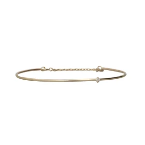 Bracciale Filodamore prezioso large in Oro Giallo 9kt | Rubinia Gioielli Best