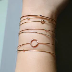 Bracciale Filodamore prezioso large in Oro Rosa 9kt | Rubinia Gioielli New