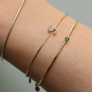 Bracciale Filodamore prezioso large in Oro Giallo 9kt | Rubinia Gioielli Best