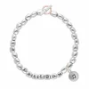 Bracciale Freedom in Argento 925, Oro Rosa 9kt con sigillo | Rubinia Gioielli Sale