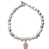 Bracciale Home in Argento 925 e Oro Rosa | Rubinia Gioielli Sale