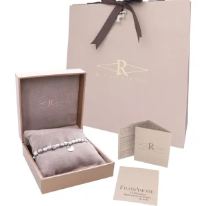 Bracciale Mare in Argento 925 e Oro Rosa 9kt | Rubinia Gioielli Fashion