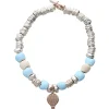 Bracciale Mongolfiera smaltato in Argento 925 e Oro Rosa 9kt | Rubinia Gioielli Outlet