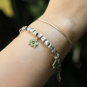 Bracciale Puzzle in Argento 925 e Oro Rosa | Rubinia Gioielli Best