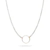 Catena Rolò in Argento 925 e Anello Cupido Oro Rosa 9kt | Rubinia Gioielli Online