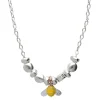 Collana Ape in Argento 925 e Oro Rosa | Rubinia Gioielli Discount