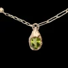 Collana in Oro Giallo 9kt e Peridot | Rubinia Gioielli New