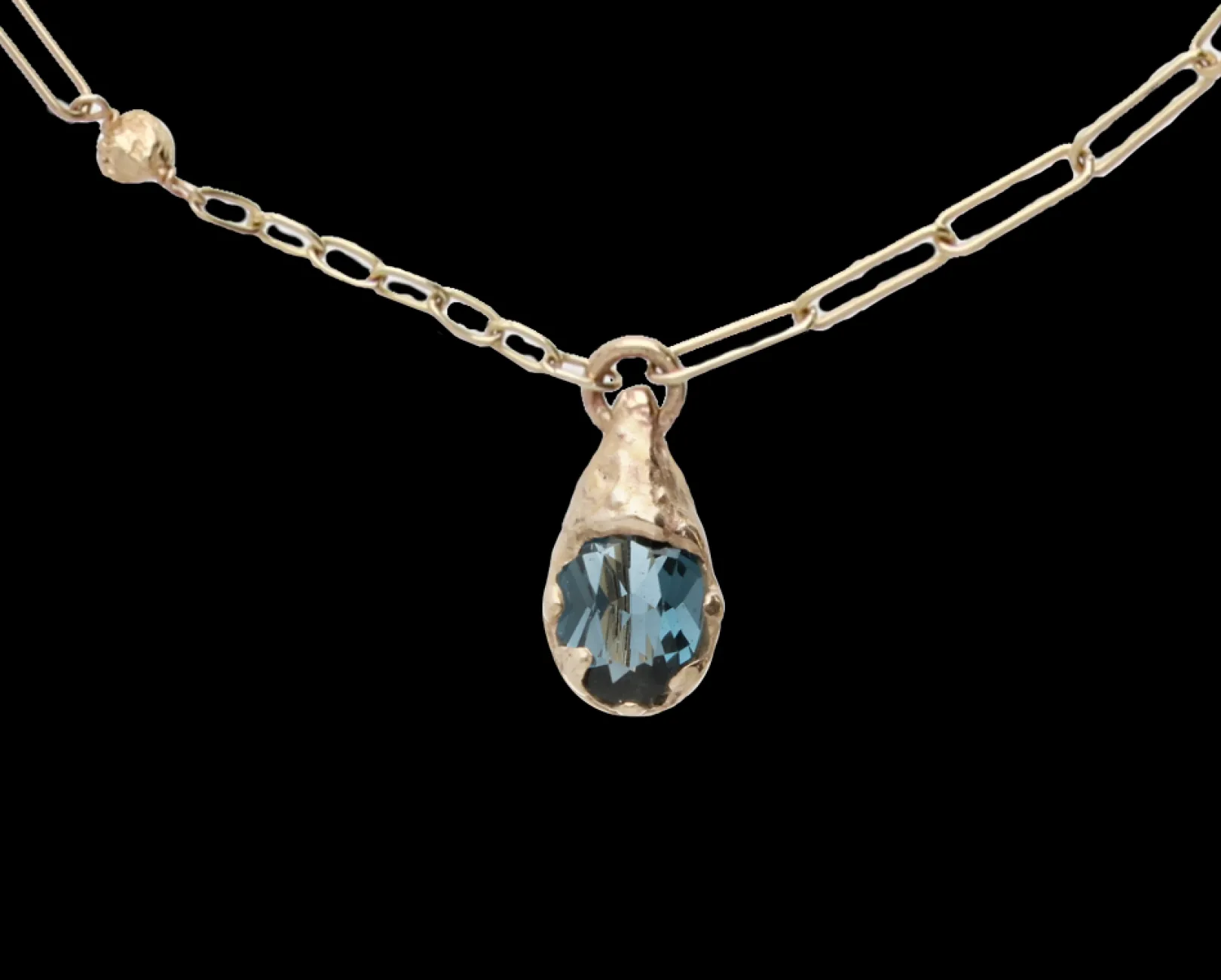 collana_in_oro_giallo_kt__0-4.webp Collana in Oro Giallo 9kt e Topazio London | Rubinia Gioielli Discount
