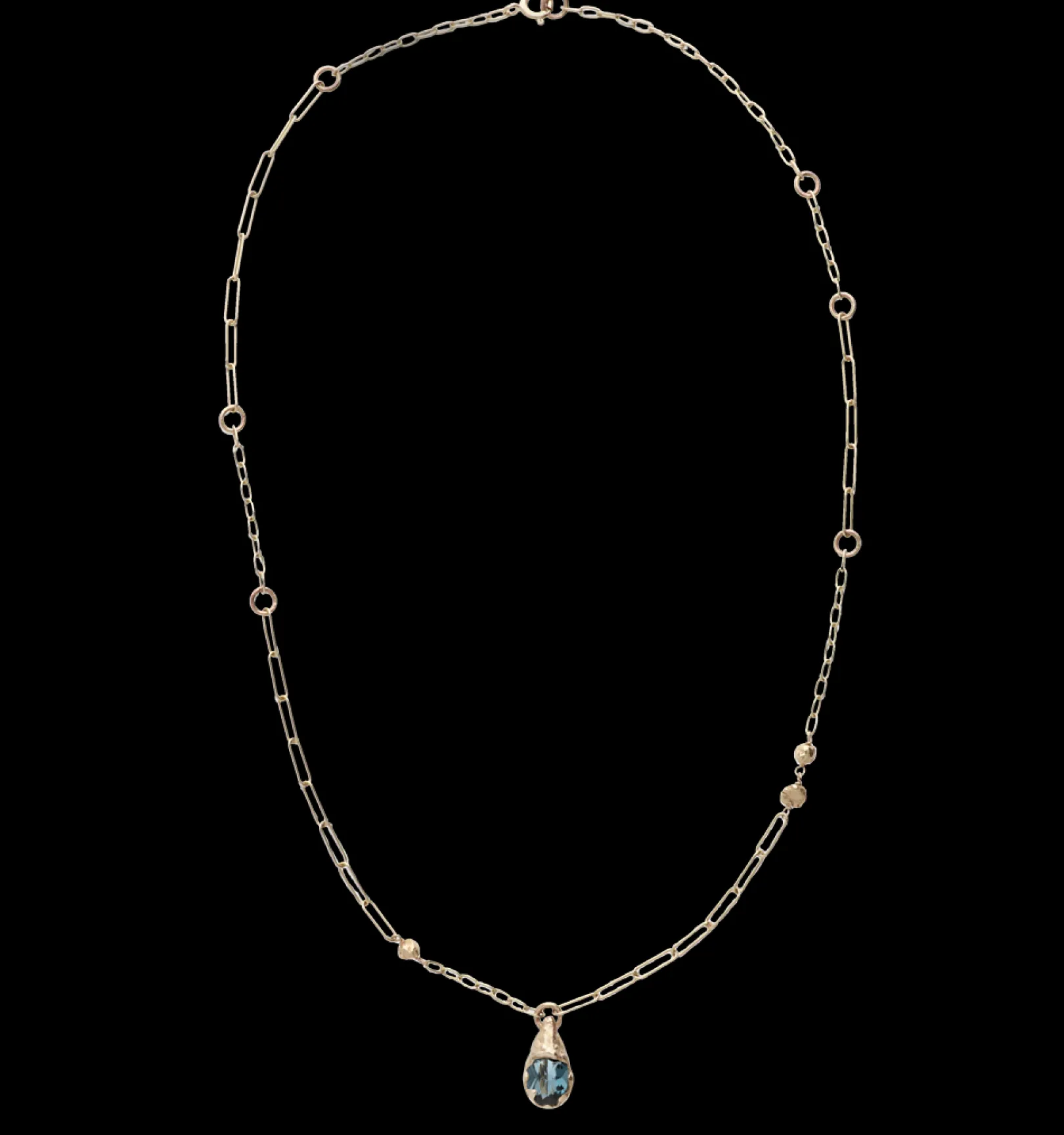 collana_in_oro_giallo_kt__1-4.webp Collana in Oro Giallo 9kt e Topazio London | Rubinia Gioielli Discount