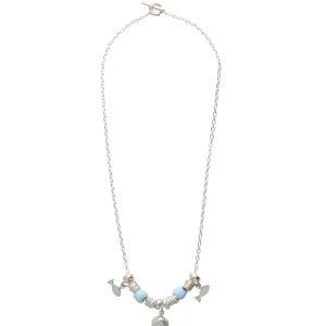 Collana Mare in Argento 925 e Oro Rosa 9kt | Rubinia Gioielli Online