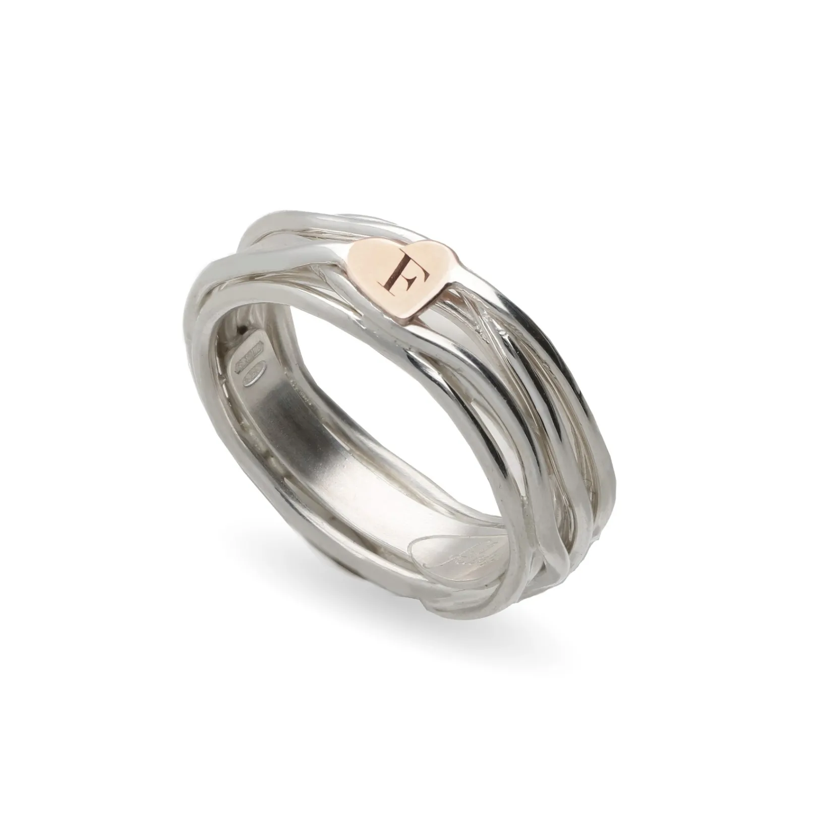 filodellavita__fili_in_ar_0-1.webp Filodellavita 7 fili in Argento 925 con cuore in Oro Rosa 9kt | Rubinia Gioielli Sale