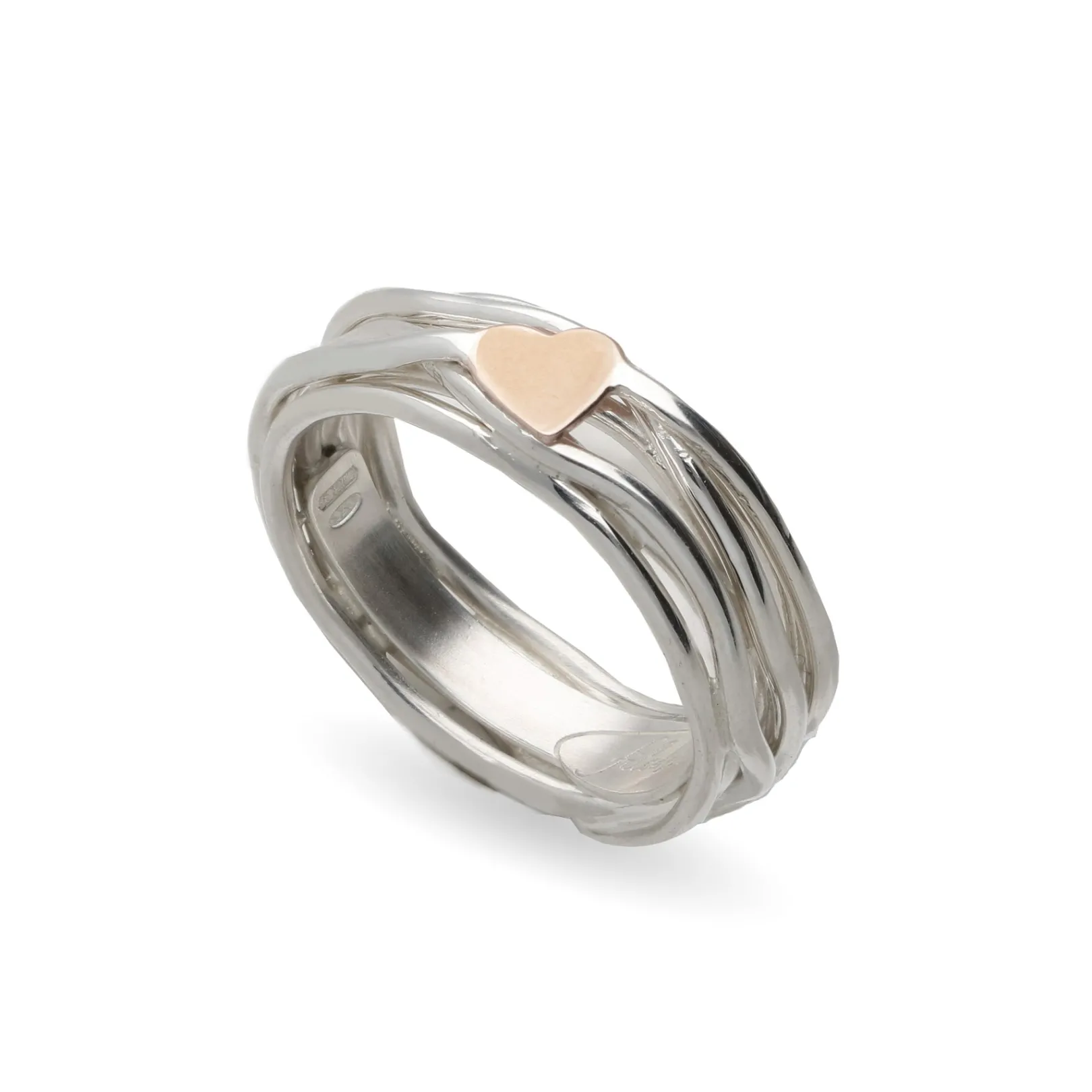 filodellavita__fili_in_ar_1-1.webp Filodellavita 7 fili in Argento 925 con cuore in Oro Rosa 9kt | Rubinia Gioielli Sale