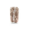 Filodellavita Carato 13 fili in Oro Rosa 9kt e Diamanti Bianchi | Rubinia Gioielli Outlet