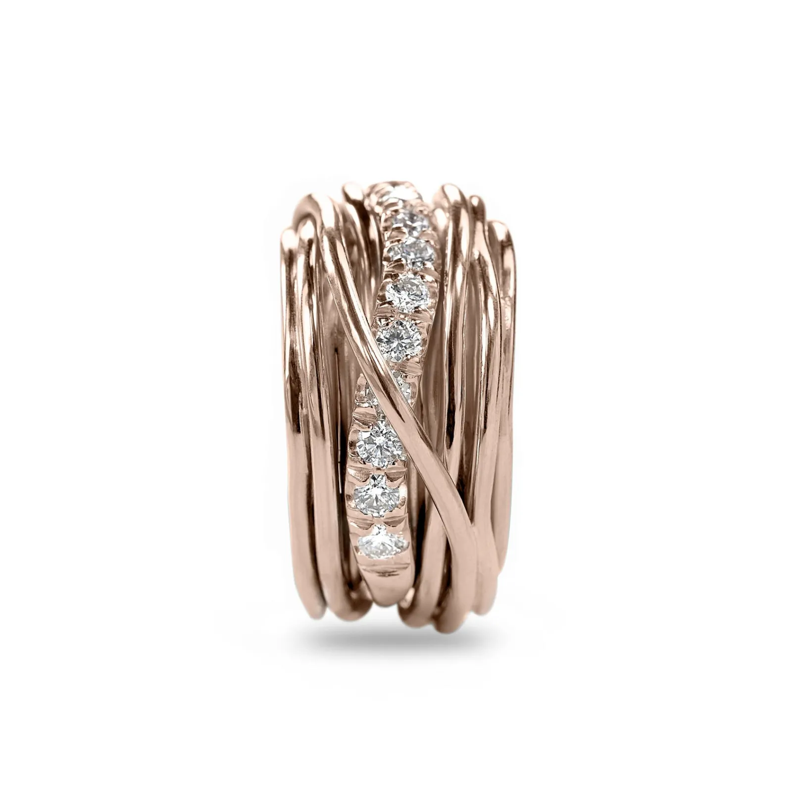 filodellavita_carato__fil_0-6.webp Filodellavita Carato 13 fili in Oro Rosa 9kt e Diamanti Bianchi | Rubinia Gioielli Outlet