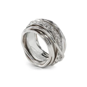 Filodellavita Carato 13 fili in Argento 925 e Diamanti Bianchi | Rubinia Gioielli Fashion