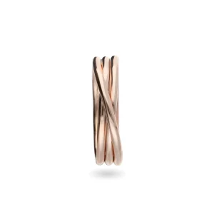 Filodellavita Classic 3 fili in Oro Rosa / Oro Giallo 9kt | Rubinia Gioielli Sale