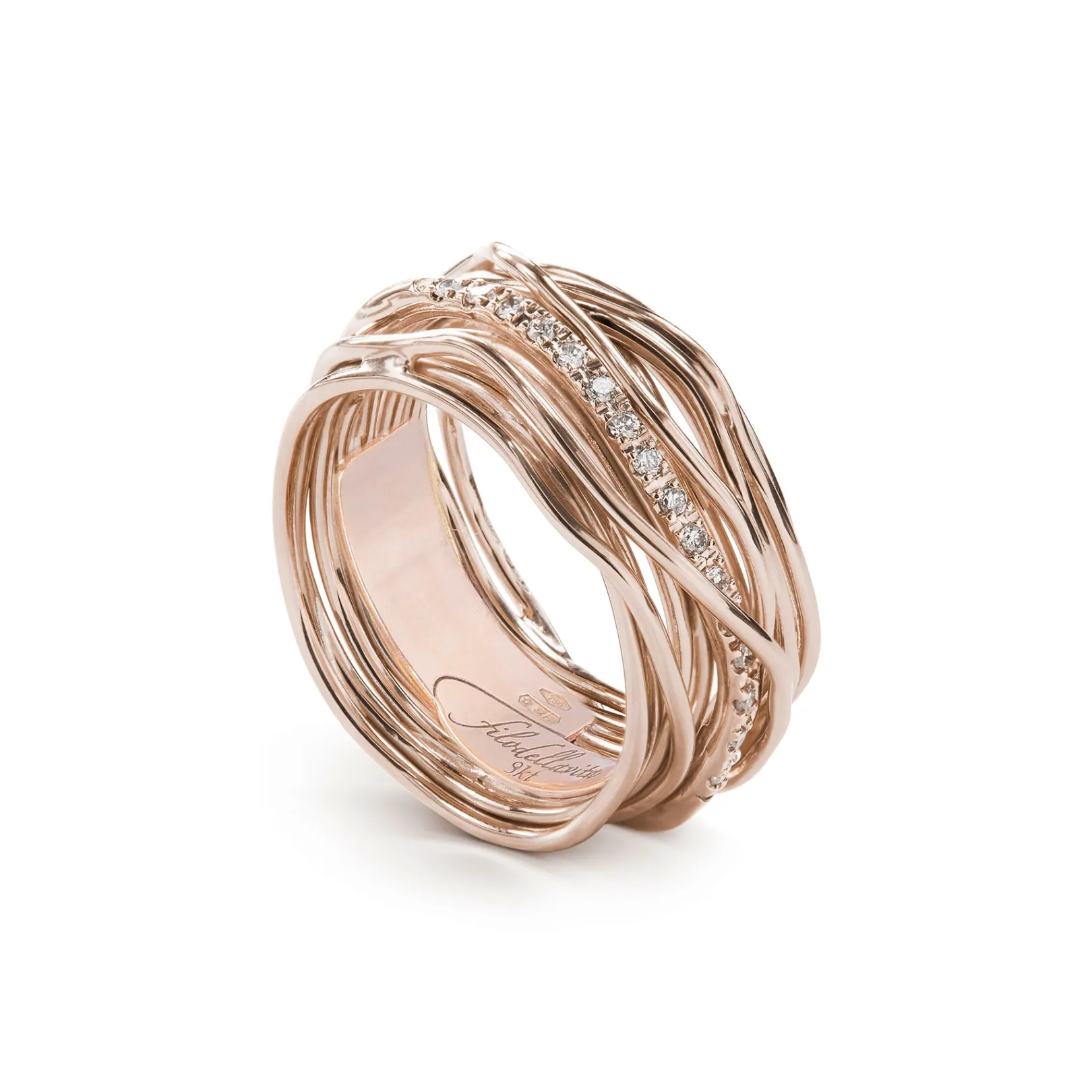 filodellavita_classic__fi_0-21.webp Filodellavita Classic 13 fili in Oro Giallo 9kt / Rosa e 16 Diamanti Bianchi | Rubinia Gioielli Hot