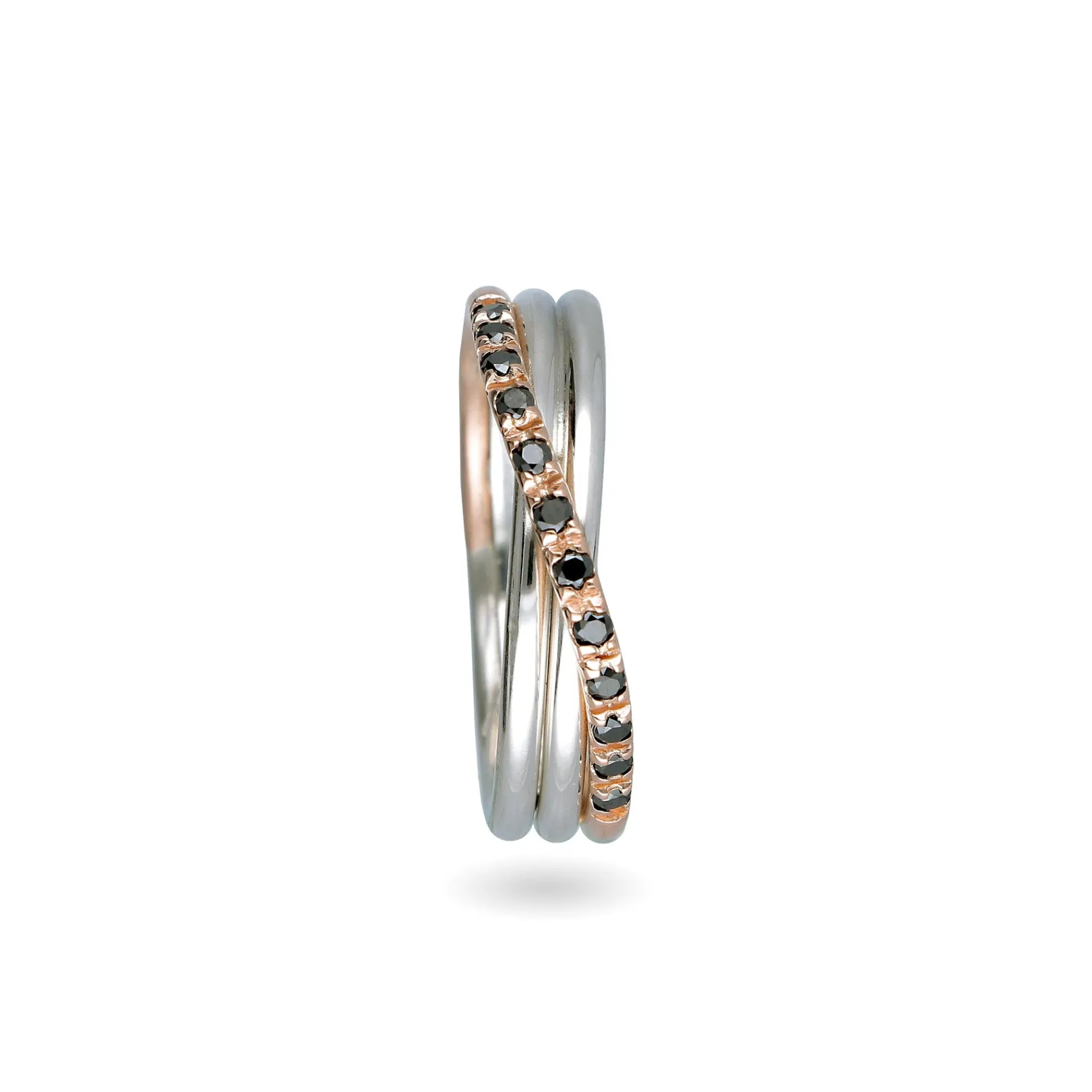 filodellavita_classic__fi_0-42.webp Filodellavita Classic 3 fili in Oro Rosa o Oro Giallo 9kt Argento 925 e 12 Diamanti Brown / Black | Rubinia Gioielli Clearance