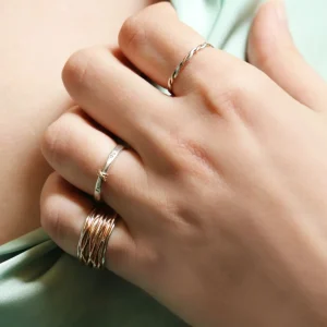 Filodellavita Classic 13 fili in Argento 925 e Oro Rosa / Oro Giallo 9kt | Rubinia Gioielli Online