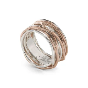Filodellavita Classic 13 fili in Argento 925 e Oro Rosa / Oro Giallo 9kt | Rubinia Gioielli Online