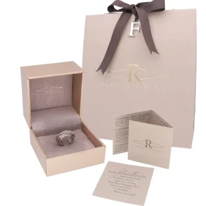 Filodellavita Classic 7 Fili in Oro Rosa 9kt Argento 925 e Diamanti Brown/ Black | Rubinia Gioielli Outlet