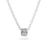 Filodellavita Mini 13 fili Oro Bianco / Bianco Brunito / Oro Giallo / Oro Rosa 9kt con collana in Argento 925 e Oro Rosa 9kt | Rubinia Gioielli Hot
