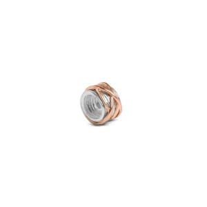 Filodellavita Mini 13 fili in Argento 925 e Oro Rosa 9kt | Rubinia Gioielli Fashion