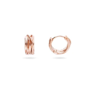 Filodellavita Mini - Orecchini in Oro Giallo / Rosa / Bianco 9kt | Rubinia Gioielli Online