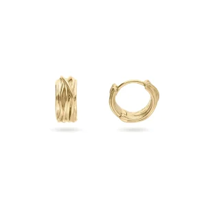 Filodellavita Mini - Orecchini in Oro Giallo / Rosa / Bianco 9kt | Rubinia Gioielli Online