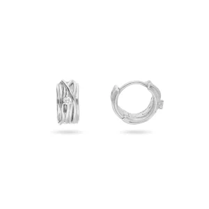 Filodellavita Mini - Orecchini in Oro Giallo / Rosa / Bianco 9kt e Diamante Bianco | Rubinia Gioielli Discount