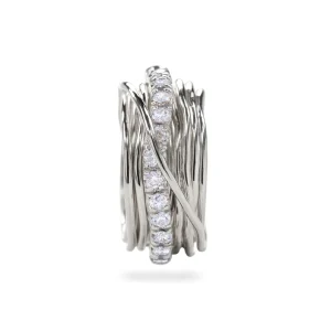 Filodellavita Prezioso 13 fili in Argento 925 e Diamanti Bianchi | Rubinia Gioielli Discount